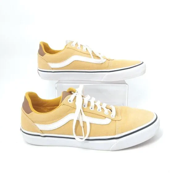 Vans Ward Deluxe Shoes Men Size 10 Comfort Casual Leather - Picture 2 of 10